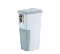 Poubelle collecte sélective - 38,5 L - Blanc