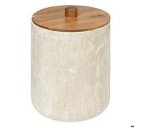 Poubelle ""Côme"" 5L effet travertin - 5 five simply smart