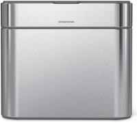 Poubelle, compost, 4 litres, argent - Simplehuman
