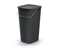 Prosperplast Corbeille à papier Keden Compacta Q Basic 25 L Noir
