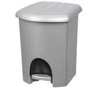 Poubelle cosmétique à pédale, 6 litres, blanc