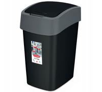 Poubelle Curver Flip Bin 50 L, noir