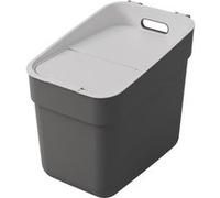 CURVER READY TO COLLECT 20L Poubelle, gris foncé 02102-229