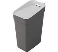 Poubelle de tri selectif Recyclée Encastrable 30L - Avec support mural pour mur, porte, placard - CURVER