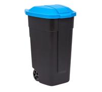 Poubelle Curver ségrégation sur roues 110L bleu 214127