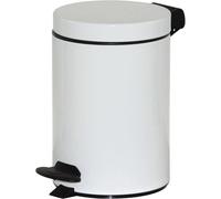 Poubelle Cyjeu salle de bain 3l blanc