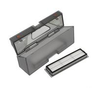 Poubelle d'aspirateur robotique avec filtre HEPA pour Dreame D9/D9 Pro/D9 Max/L9/L10/D10S/F9 Pro | Pour Mova L600/L300 | Pour Trouver RLS3/Finder/600/300 Pièces de rechange