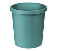Poubelle de bureau en plastique 18 litres - Vert