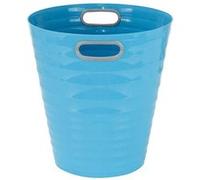 Waytex Poubelle de bureau 931078 – Corbeille à papier en plastique 12,5 L Bleu turquoise