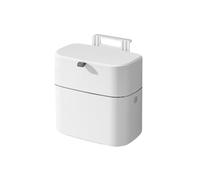 Poubelle de compost moderne minimaliste à suspendre au mur avec couvercle pour espace intérieur, petite poubelle de compostage d'intérieur suspendue avec couvercles