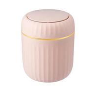 Poubelle de comptoir,poubelle de comptoir | Poubelle de presse à déchets de papier,Poubelle de Table de luxe légère et créative, corbeille à déchets avec couvercle, pour bureau, chambre d', maison, sa