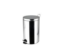 Poubelle de cuisine à pédale 20L Chromée -