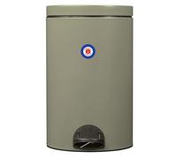 Poubelle de cuisine à pédale 20L Fabriqué en France Gris vert