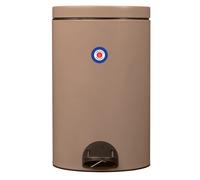 Poubelle de cuisine à pédale 20L Fabriqué en France Moka