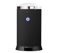 Poubelle de cuisine à pédale 20L Fabriqué en France Noir basalte