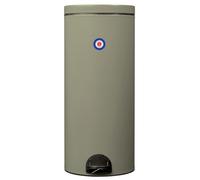 Poubelle de cuisine à pédale 30L Fabriqué en France Gris vert