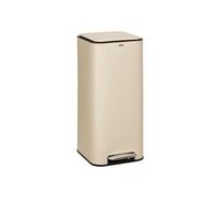 5five - Poubelle Delta en métal Beige 30l