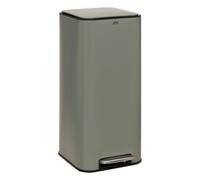 5five - poubelle delta en métal vert 30l