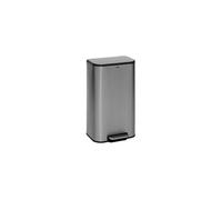 - Poubelle de Cuisine à Pédale "Inox" 30L Gris