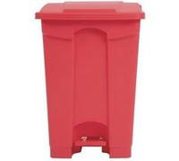 Poubelle de cuisine à pédale rouge 45 L Jantex 9 G