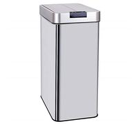 KITCHEN MOVE Poubelle automatique SILVERLAKE - 70L - Inox avec cerclage