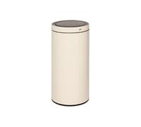 5five - poubelle automatique delta en métal beige 40l