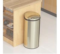 Poubelle de cuisine automatique INOX Acier inoxydable 42 L - INOX