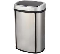 kitchen move poubelle automatique 58l inox bat-58ls06a silvery majestic