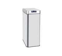 Kitchen Move BAT-D880 Poubelle de cuisine automatique 90L SILVERLAKE Inox, Acier Inoxydable, 41x26x85cm,[remarque:Il n'y a pas de chargeur ]