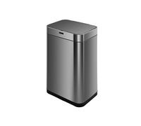 Poubelle de cuisine automatique upper Gris Acier inoxydable 60 l - Gris