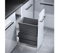 Poubelle de cuisine coulissante encastrable 30L Cargo Synchro