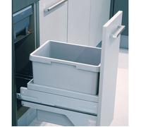 Poubelle de cuisine coulissante encastrable 30L Hailo Euro Cargo S