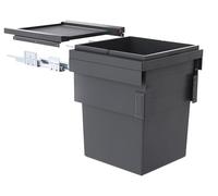 Poubelle de cuisine coulissante encastrable 55L Cargo Synchro