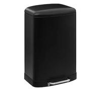 Poubelle de Cuisine en Métal "Ariane" 20L Noir