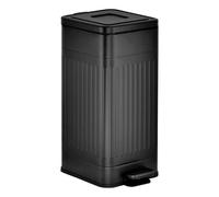 Poubelle de Cuisine en Métal "Nova" 30L Noir