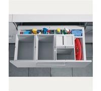 Poubelle de cuisine encastrable pour meuble coulissant 50L Separato K 900
