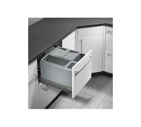 Poubelle de cuisine encastrable pour tiroir coulissant 30L AS XXL 450