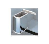 Poubelle de cuisine encastrable sous évier 18L Hailo AS Uno