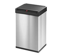 Hailo Poubelle de cuisine Big-Box Swing L – grand volume 35 L Inox