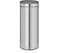 Poubelle de cuisine manuelle BRABANTIA Touch Bin new 30L matt steel