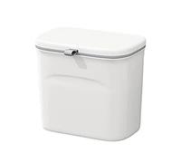 Poubelle de cuisine multifonctionnelle murale 12 l