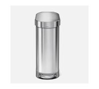 Poubelle de cuisine ovale étroite à pédale Simplehuman 45 L Inox