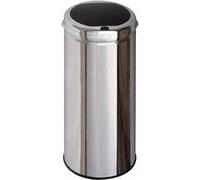 Poubelle de cuisine push TOKYO Argent Acier inoxydable 50 L inox G