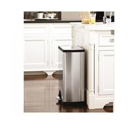 Poubelle de cuisine rectangulaire à pédale Simplehuman 50 L INOX