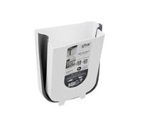 Poubelle de Cuisine - Rétractable 8L Blanc & Gris