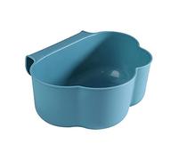 Poubelle de Cuisine Suspendue en Forme de Nuage, Corbeille à Déchets pour Restes de Nourriture et Épluchures de Légumes de Placard, Gadgets de Cuisine, Poubelle en Plastique de Récupération (Blue)