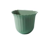 Poubelle de Cuisine Suspendue, Poubelle Pliable pour Cuisine, Petite Poubelle en Plastique Pliable, Seau à Compost Intérieur Montable pour Armoire, Voiture, Chambre à Coucher, Salle de Bain(Vert)