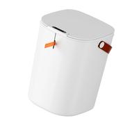 Poubelle de luxe légère de 20 litres avec capteur et poignée poubelle sans induction automatique en ABS pour salle de bain, poubelle rapide à emballer, parfaite pour la cuisine