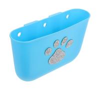 Poubelle de Portière de Voiture, Organisateur Latéral Multifonction | Rangement Compact pour Véhicule, Installation Rapide, Design Suspendu, Plastique Bleu, Usage Mobile
