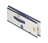 Poubelle de rangement transparente, organisateur sous le lit, conteneur pliable de 31,5 x 19,69 x 7,87 pouces avec roulettes, gain de place, accessoire pour la maison avec conception coulissante facil